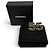 Orecchini Chanel B23S Coco Mark 5 Motif Nero D'oro - vista 2