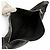 Céline Celine 11177 Bolsa de Ombro Large Strap em couro de bezerro grão macio Preto - vista 7
