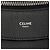 Céline Celine 11177 Bolsa de Ombro Large Strap em couro de bezerro grão macio Preto - vista 9