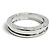 Bulgari Anel Bvlgari B.zero1 em ouro branco Dourado - vista 2