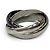 Cartier 750 Trinity Triple Ceramic Band Ring Golden - Ansicht 4