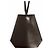 Hermès Colar Clochette Large Hermes Box Calf Margiela Era Castanho escuro