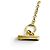 Autre Marque Collana con pendente T Smile Small in oro giallo 18K Tiffany & Co. D'oro - vista 6