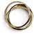 Anillo Cartier Trinity - Modelo Classic 750 Dorado - vista 3