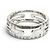 Bulgari Anillo BVLGARI AU750 Parentesi Openwork Dorado