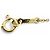 Autre Marque Collar Mini Pave Teardrop Tiffany Elsa Peretti Dorado - vista 8