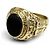 Autre Marque Anello a fascia Tiffany & Co. Vintage 14K Onyx D'oro