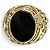 Autre Marque Anello a fascia Tiffany & Co. Vintage 14K Onyx D'oro - vista 5