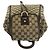 Gucci Abbey GG Canvas Leather Backpack Brown - view 4