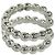 Ring Hermès Anel Hermes Parade Band em Prata 925 - vista 4