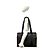 Céline Sac cabas en cuir CELINE Vintage Macadam Blazon Pattern Marron Noir - vue 2