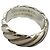 Autre Marque Anello largo vintage con scanalature a spirale Tiffany & Co. Argento - vista 3