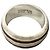 Autre Marque Anello Tiffany Vintage Grooved Double Line Band Ring Argento - vista 3