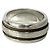 Autre Marque Anello Tiffany Vintage Grooved Double Line Band Ring Argento - vista 4