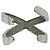 Autre Marque Bracciale Rigido Tiffany Vintage Graffiti X Argento - vista 5