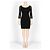 Diane von Furstenberg Zarita Spitzenkleid Schwarz