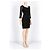 Diane von Furstenberg Zarita Spitzenkleid Schwarz - Ansicht 2