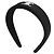 Diadema de seda Céline negra Negro