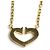 Collana Cartier C Heart in oro giallo 18K - vista 3