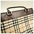 Borsa Burberry Nova Check Marrone - vista 12