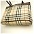 Borsa Burberry Nova Check Marrone - vista 13