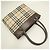 Borsa Burberry Nova Check Marrone - vista 3