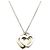 Autre Marque Tiffany & Co. Sentimental Double Heart Halskette