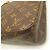 Bolsa de Ombro Louis Vuitton Monogram Looping MM Marrom - vista 16