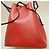 Noe Louis Vuitton Epi Petit Noé Schultertasche Schwarz Rot - Ansicht 7