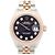 Orologio da polso Rolex Datejust in oro rosa 18K e acciaio inossidabile