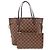Bolso Tote Louis Vuitton Damier Neverfull MM Damier ebene
