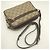 Borsa a tracolla Gucci in tela GG Supreme e pelle Marrone - vista 3