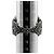 Anel GUCCI com detalhe Interlocking e cristais Preto Prata - vista 10