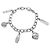 Autre Marque Bracciale rigido Tiffany & Co. 1837 Element 5 con charm