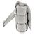 Borsa a tracolla Padded Cassette Bottega Veneta Bianco D'oro - vista 4