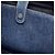 Vanity Borsa Chanel Coco Mark in denim blu - vista 12