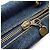 Vanity Borsa Chanel Coco Mark in denim blu - vista 14