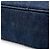 Vanity Borsa Chanel Coco Mark in denim blu - vista 9
