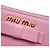 Cartera larga Miu Miu de piel rosa - vista 10