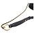 Bolsa de Ombro Chanel Coco Pleats Mark Chain Preto - vista 5