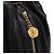 Bolsa de Ombro Chanel Coco Pleats Mark Chain Preto - vista 7