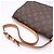 Borsa a tracolla Louis Vuitton Monogram Musette Tango Marrone Beige - vista 9