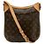 Borsa a tracolla Louis Vuitton Monogram Odeon PM Marrone Beige
