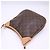Borsa a tracolla Louis Vuitton Monogram Odeon PM Marrone Beige - vista 2
