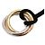 Cartier Trinity Halskette Schwarz Golden - Ansicht 7