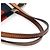 Borsa Tote e a Tracolla Gucci Interlocking G Web Stripe Marrone Rosso Verde Blu navy - vista 5