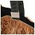 Bolso Tote CHANEL de piel de conejo Coco Mark Castaño Negro - vista 7