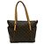 Bolso Louis Vuitton Monogram Totally MM Castaño Beige