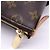 Bolso Louis Vuitton Monogram Totally MM Castaño Beige - vista 13