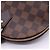Louis Vuitton Damier Alma Handtasche Braun Beige - Ansicht 10